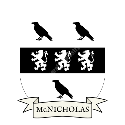 McNicholas Coat of Arms Shield