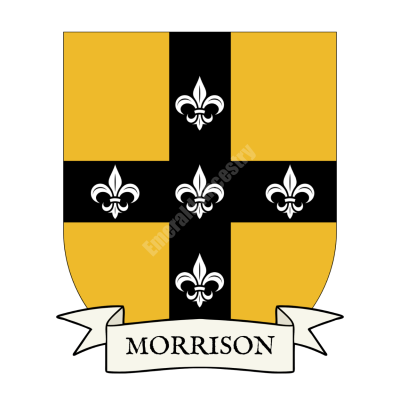 Morrison Family Coat of Arms Shield
