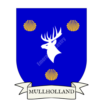 Mullholland Coat of Arms Shield