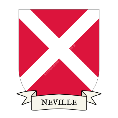 Neville Family Coat of Arms Shield