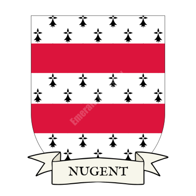 Nugent Coat of Arms Shield
