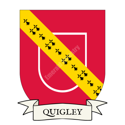 Quigley Family Coat of Arms Shield