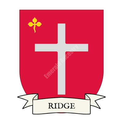 Ridge Family Coat of Arms Shield