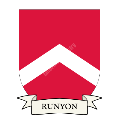 Runyon Coat of Arms Shield