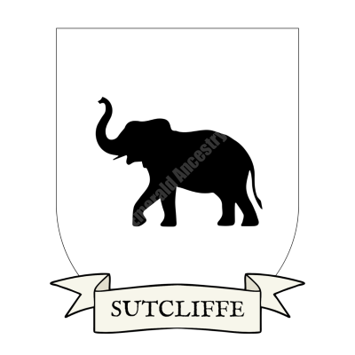 Sutcliffe Coat of Arms Shield