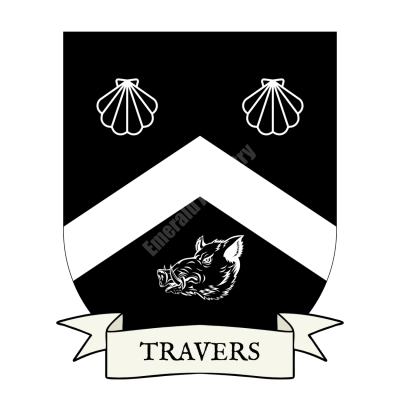 Travers Family Coat of Arms